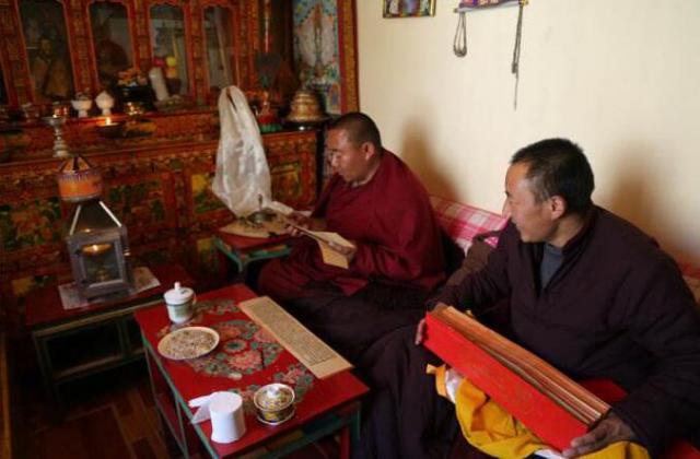 喝茶，可以说是整个藏民族的共同嗜好